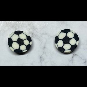 Soccer Ball Earrings